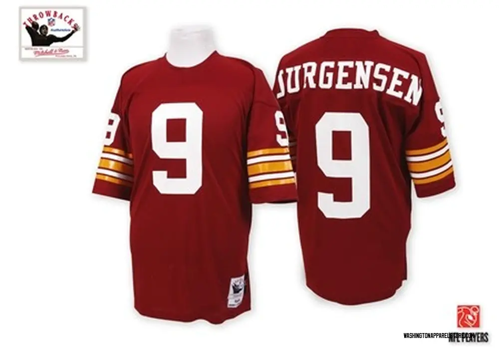 SONNY JURGENSEN CUSTOM PHILADELPHIA EAGLES 3/4 SLEEVE THROWBACK JERSEY